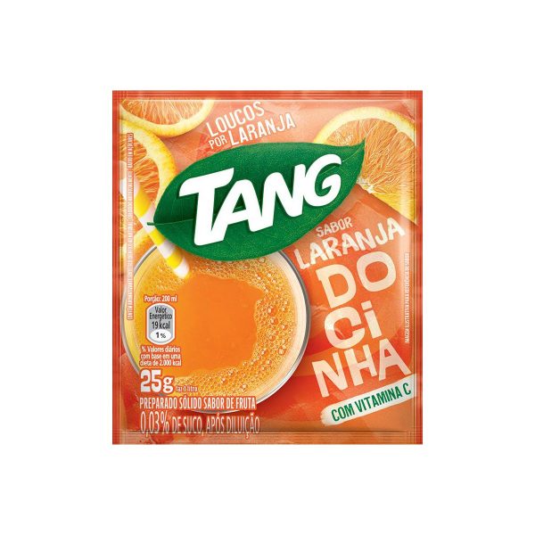 Refresco Em Pó Tang Laranja Docinha 25g
