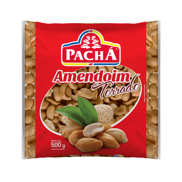 Amendoim Pachá Torrado Grão 500G