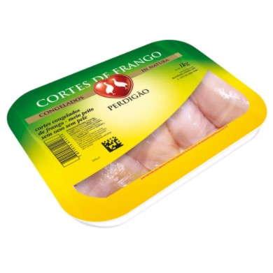 Filé de Peito de Frango Perdigão Bandeja 1kg-0 Filé de Peito de Frango Perdigão Bandeja 1kg-0